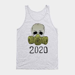 2020 skull mask Tank Top